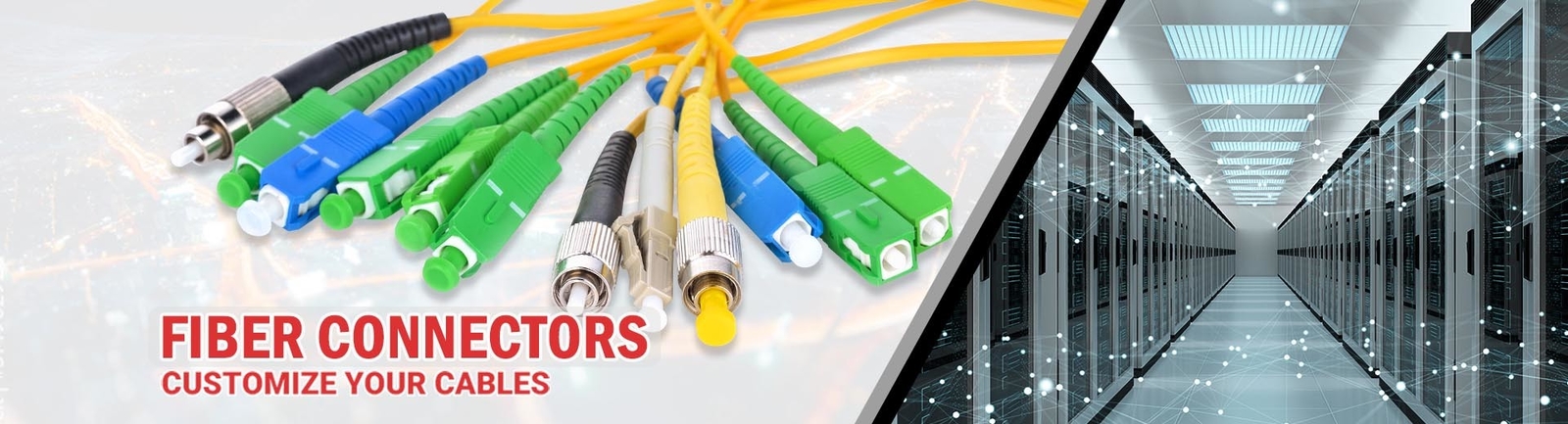 Cabos de fibra óptica