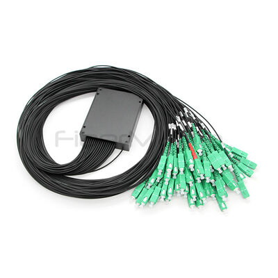 Pre-Connectorized 1×64 PLC Splitter for FTTH – Ruggedized Cassette Optical Splitter